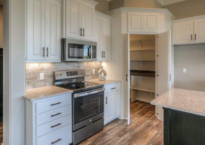 kitchen & pantry design by Aurora Homes in Omaha, NE