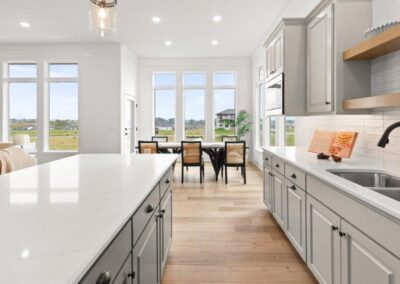 Dinette Windows by Home Builder Aurora Homes in Elkhorn NE