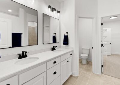 Primary Bathroom by Home Builder Aurora Homes in Elkhorn NE